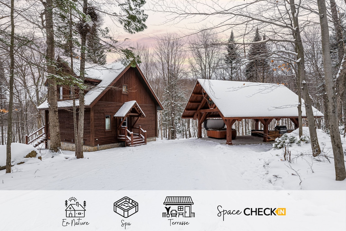Image primaire de Le Sous-Bois | Spa | Foyer | BBQ | Gazebo