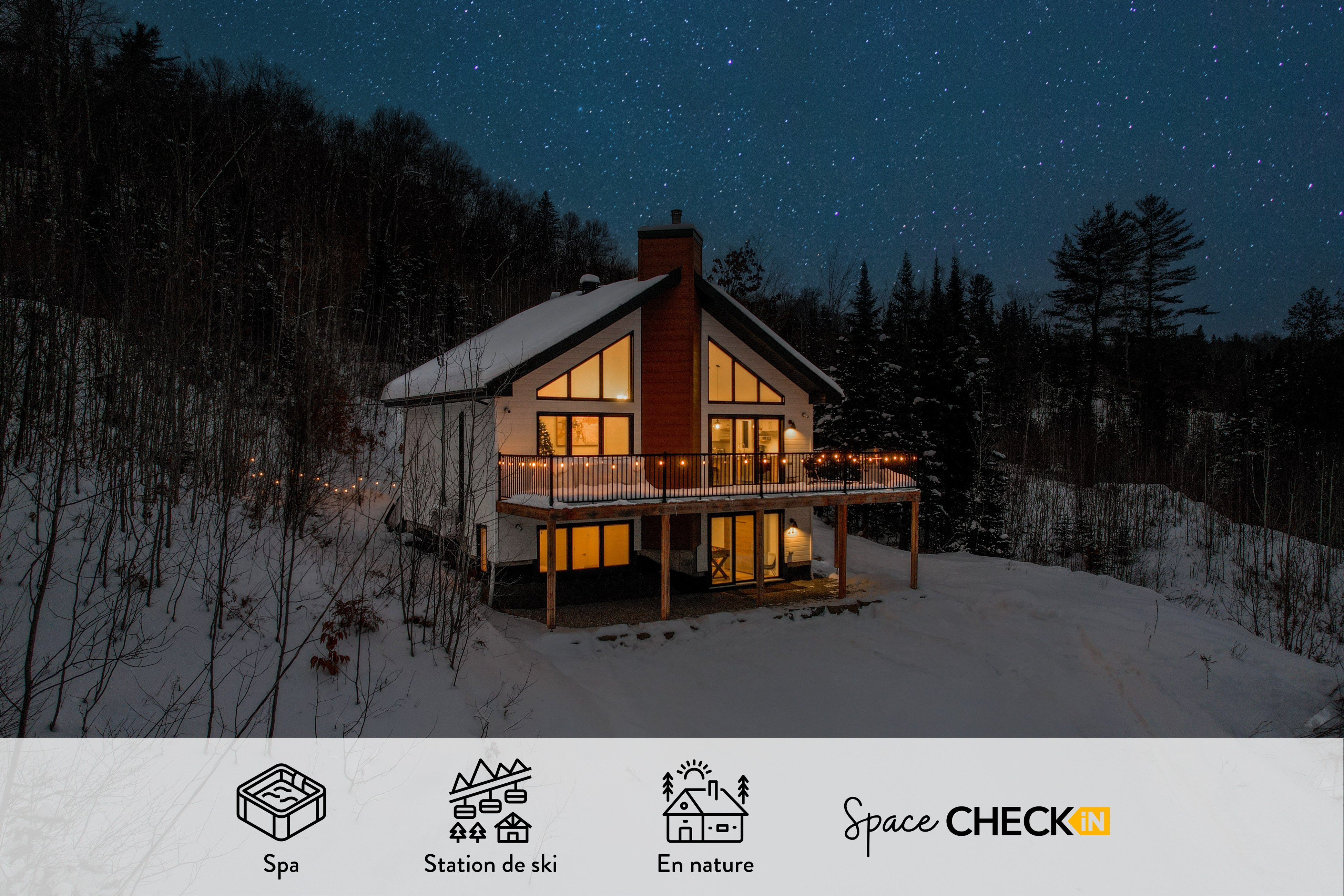 Image primaire de Le Vintērø | St-Côme | Private 4Season Spa | BBQ
