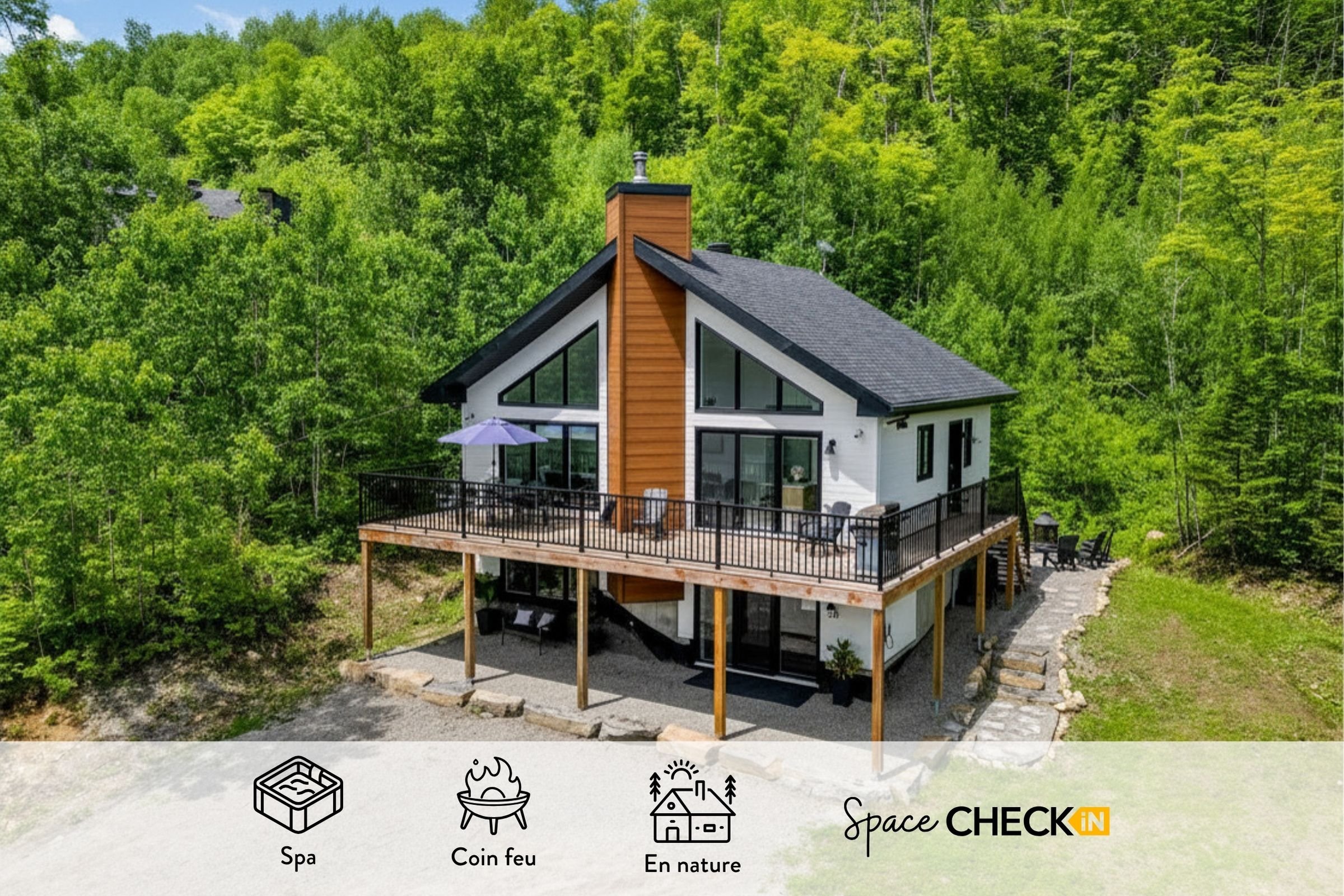 Image primaire de Le Vintērø | St-Côme | Private 4Season Spa | BBQ